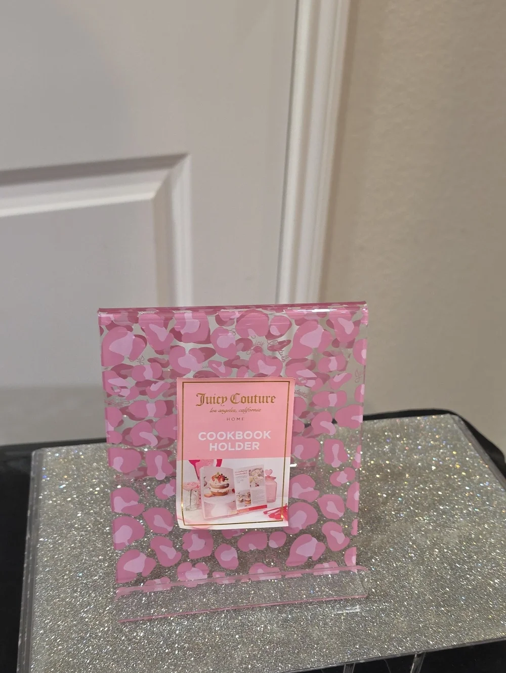 Juicy Couture decorative cookbook